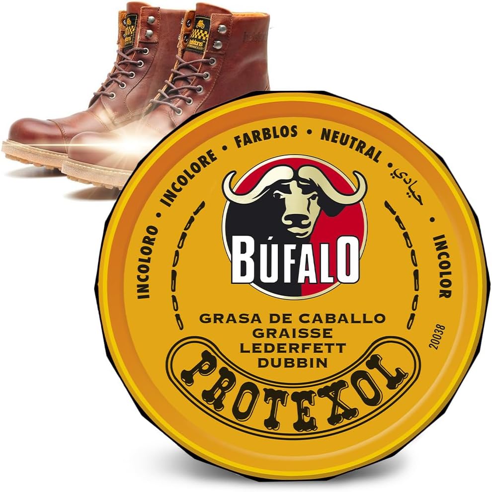 Búfalo - Protexol Grasa de Caballo Lata Nº 3 Incoloro, 75 Ml