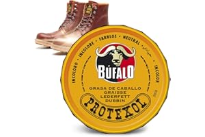 Búfalo - Protexol Grasa de Caballo Lata Nº 3 Incoloro, 75 Ml