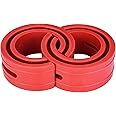 Shock Absorber, 2pc Car Shock Absorber Buffer Spring Bumper Cushion Red TPE Type A-F(C)/E (RED)
