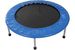 ‎FASPORTS FA Sports Indoor Fitness Trampoline Tiny Monster, 102 cm, Blau/Schwarz, 2538