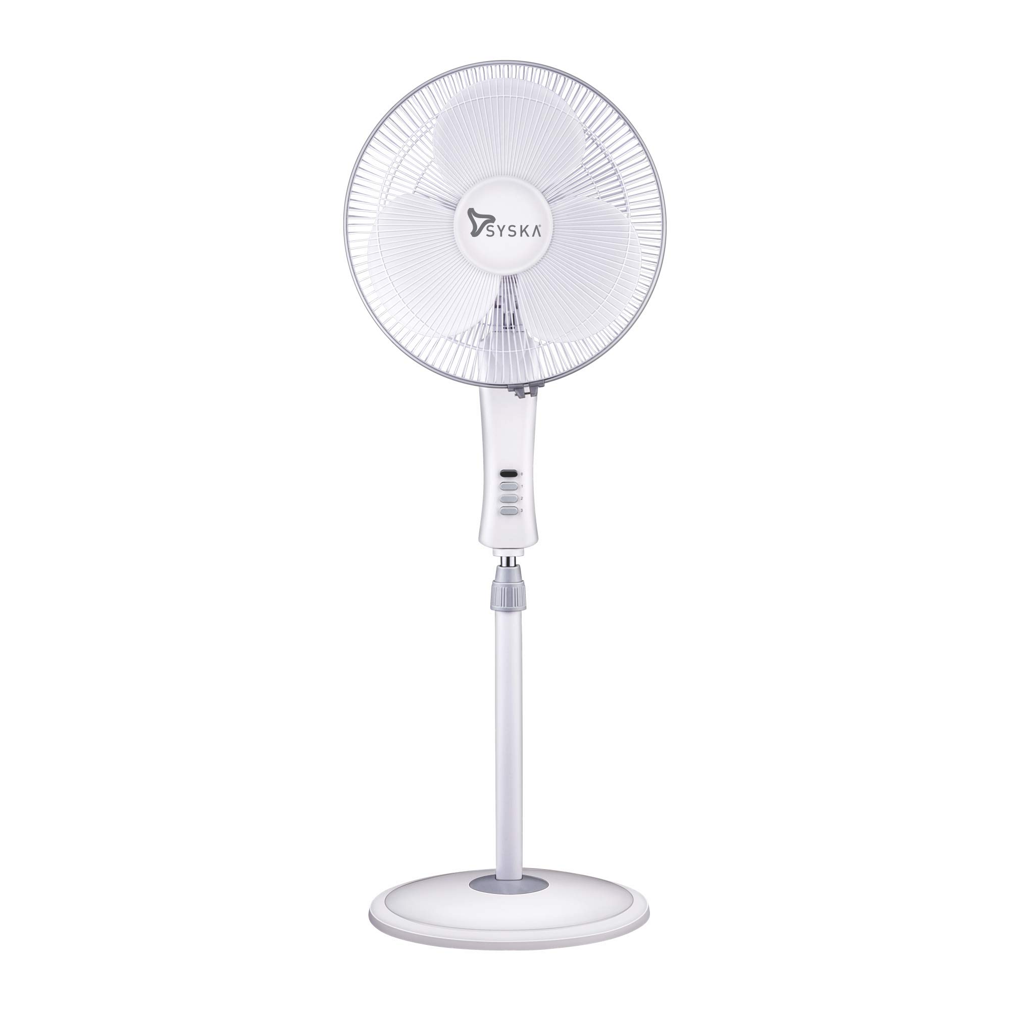SYSKA IMPELLO 400mm Pedestal Fan: Silent Operation & Powerful Cooling