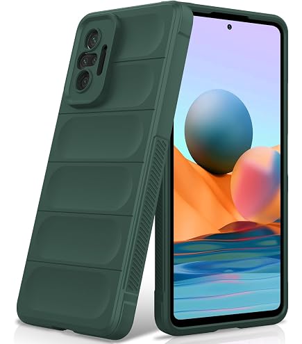 RankOne Custodia per Xiaomi MI 10T Lite 5G (6.67 Inches) Cover Morbida in Silicone TPU - Blu zaffiro