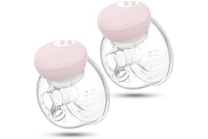 KIINDE Milchpumpe Elektrisch Tragbar, Elektrische Milchpumpe Doppel Freihändig, Wiederaufladbar Milchpump mit Geräuscharm und Memory Funktion,3 Modi und 30 Stufen Saugen