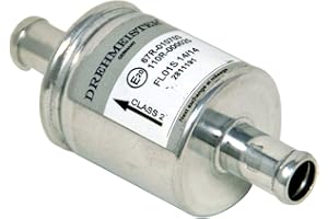 ‎DREHMEISTER Gasfilter FL01S 11x11mm - Filter für Autogas, LPG/CNG Gasanlagen - universell einsetzbar für alle Fahrzeuge und Gasanlagen (z.B. KME, BRC, STAG u.a.)