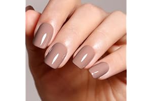 Firedeep Nude Gel Nail Polish Grey Brown Nail Polish UV/LED Soak Off Neutral Gel Polish 16ML 1Pcs