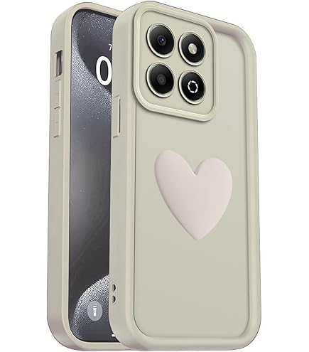 BORYA Silikon Hülle Für Honor X6b 4G – Ultra-dünn, Stoßfest, Weiches TPU, Mit Mikrofaserfutter, Verschiedene Muster