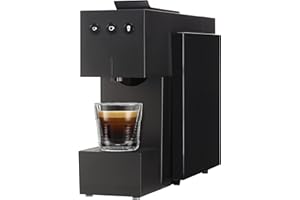 K-FEE Square Machine à capsules pour café, thé et cacao | Machine à café compacte | Chauffage rapide | Réservoir d'eau de 0,8 l | 19 bars | Noir piano