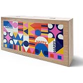 Biggdesign Tavla, &Ccedil;izilmez Zeminli, Mıknatıslı MDF Kasa, 2 Kat Vernik Cilalı (Star)