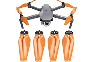 Hélices Master Airscrew Stealth para DJI Mavic Pro y Platinum - Naranja, 4 piezas