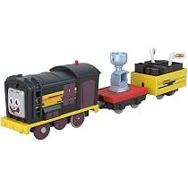 Train Thomas Fisher-Price Motorisé - Locomotive Bleue Avec Piles Pour Circuit