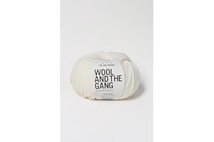 Wool and the Gang The One Merino, Ivory White, 50g, Aran/Worsted