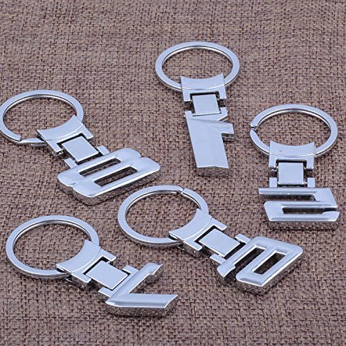 Exoca(TM) Hot Sale Top Fashion Zinc Alloy Metal Car Logo Chaveiro Keychain Key Chain Key Ring Keyring For BMW 1 3 5 6 7 8 X Key Holder