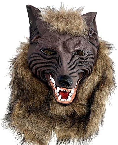 Animal Wolf Werewolf Head Masks Wolfman Costume Halloween Party