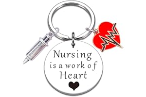 HZJ-AIGO Nurse Gifts for Women,Nurse Keyring,Thank You Gifts for Nurses,Student Nurse Gifts,Midwife Gifts,Nurse Accessories