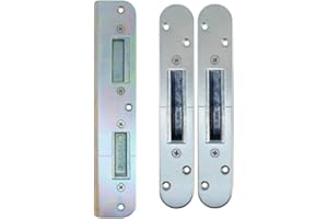Fullex Crimebeater Lock 3 Piece Keep Set for Composite Timber Door