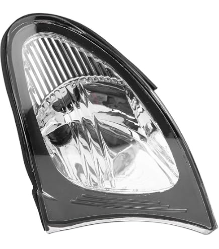 Couvercle Lentille Phare Droit Transparent BMW X5 E53 1998-2003 - Remplacement Verre Phare Jauni