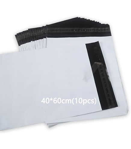 100 Borse Postali In Plastica Grigia Autosigillanti - Dimensioni Miste Per Spedizioni - Foto 2