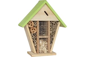 SIAM EXPRESS Insect Wooden Hotel House Nest Home Bee Keeping Bug Garden Ladybird Box Fix On Hook 24-20