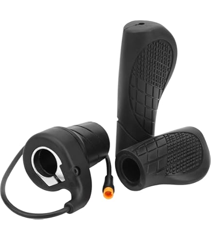 Sarini Universal Hall Effect Thumb Throttle Lever (3-Pin SM Connector) – Quick Release Lever for E-Bikes, Compatible with Standard 0.8–4.2V Hall Controllers Only
