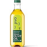 Jivo Daily Cooking Pomace Olive Oil 1 Litre | Imported from Spain | Rich in Monounsaturated Fatty Acids (MUFA) | Low in Satur