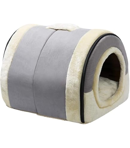Erdbeer-Hundebett Von Keysui – Kuscheliges Nest Aus Plüsch, Für Katzen & Hunde