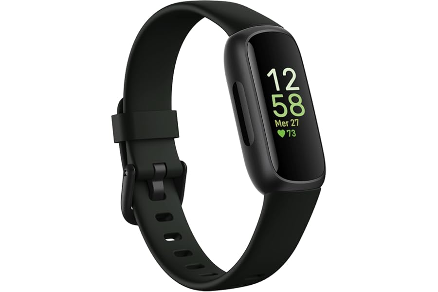 Google Fitbit Inspire 3 Fitness & Wellness Tracker with Up to 10 Days Runtime and Compatible with Android and iOS