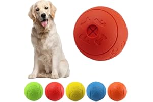 MEKEET Chien Jouet Balle Chien Traiter Jouet Balle, Balle de Nourriture en Caoutchouc résistante aux morsures pour Chiens de Compagnie Jeu d'exercice pour Animaux de Compagnie Balle de Formation IQ