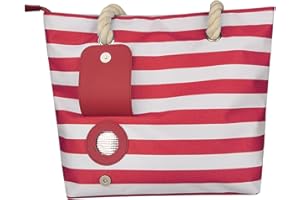 Samuliy Borsa per vino – Borsa dispenser per vino – Borsa alla moda per vino da spiaggia | Grande borsa per vino in tessuto Oxford, borsa per erogazione di vino da donna, con 1 borsa per vini, Rosso