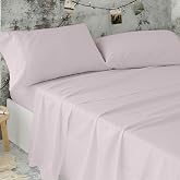 Burrito Blanco Catering Sheets | Bed Sheet Set 150 x 190/200 | Cotton/Polyester Bedding | Easy Iron | Nude Pink | Available i