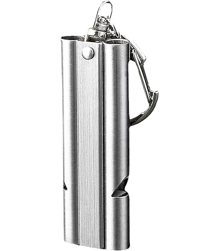 Sifflet De Survie – Lot De 2 – Puissance 120 DB – Lanière Portable – Pour Randonnée, Camping, Autodéfense