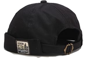 Faringoto Cappelli unisex senza visiera senza visiera Sailor Skullcap Berretti