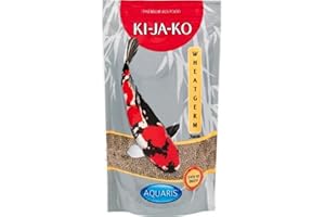 KI-JA-KO Wheatgerm Nourriture spécial de Haute qualité pour Koi, à Haute teneur en germes de blé, pour l'alimentation au Printemps et en Automne 1 kg / 3 mm