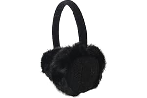 TSLBW Kids Earmuffs Winter Ear Muffs Earmuff for Girls Plush Ear Cover Soft Velvet Winter Ears Warmers for Kid