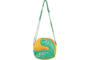 VALICLUD Petit sac à bandoulière pour enfants - Dinosaure - Sac à bandoulière - Sac à main pour garçons - Randonnée à pied - Voyage