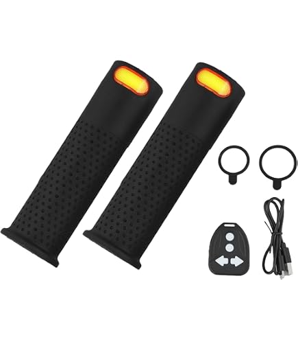 Elektroroller-Lenkergriffe Mit Integrierten Blinkern – Kompatibel Mit Xiaomi M365/Pro 1S/Pro 2/Mi3 & Ninebot Max G30 – Silikon-ABS, 135 Mm, Schwarz