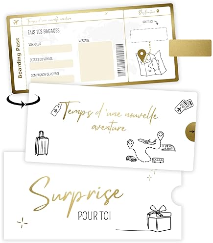 Bon à Remplir Soi-même Avec Autocollant à Gratter – Billet