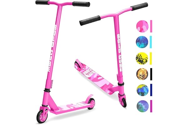 BOLDCUBE Stunt Scooter | Trottinette Freestyle 6-12 8-12 Ans | Freestyle Pro 360° | Aluminium | ABEC 7 | Enfants Ados et Adultes