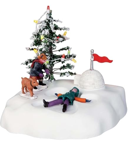 Lemax Caddington Village - Negozio Di Scarpe Di Legno St. Nick Illuminato, Modello Decorativo Con Luci, Multicolore, 35069 - Foto 8