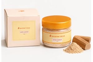 Aksharveda Safed Chandan Powder| Aksharveda Safed Chandan for Pooja and Festive Tilak