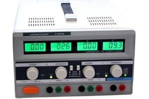EDI-TRONIC Duales regelbares Labornetzgerät 0-30V 5A beleuchtet EDI3005CIII LCD Labornetzteil Netzgerät