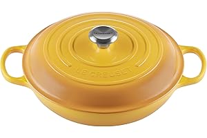 Le Creuset Tegame basso Evolution in ghisa vetrificata, Rotondo, Ø 30 cm, Nectar, 21180306724430