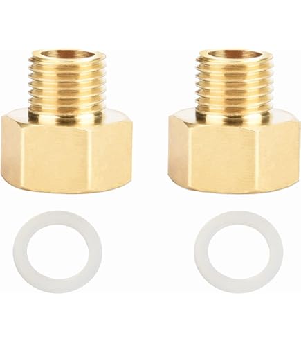 Adattatori Riduttori In Ottone 1/4SAE - 2 Pezzi Per Tubi Idraulici E Serbatoi | Giunti Stretti Antigoccia - Foto 8