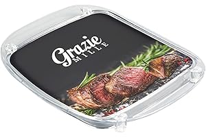 WIRKSAMWERBEN Macellaio, Macelleria, Vassoio per monete, Vassoio per il pagamento contante, Vassoio portamonete completamente assemblato, acrilico, nero, antiscivolo