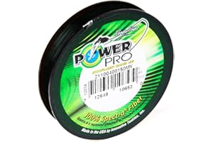 SHIMANO PowerPro Braid 455m (498yds) Moss Green 33lb (15kg) - 0.23mm