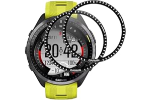 IQShield Panzer Schutz Glas für Garmin Forerunner 965, HD Klar Panzer Schutzfolie, 3D Runde Kante Displayschutzfolie, Touch Sensitive, Blasenfrei Glasfolie, Anti-Kratzen Panzerfolie - 2 Stück
