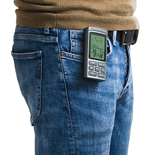 TROTEC BT40 Ofenthermometer kabelloses Grillthermometer Fleischthermometer Barbecue Digital BBQ Thermometer Funk Bratenthermometer bis 250 °C / 8 Fleischsorten einstellbar - 8