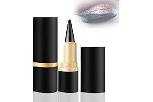 KAIYAYA 2 pezzi 2 Pezzi Matita Occhi Matte Quick,Occhi 24 Ore Automatica Waterproof Eyeliner Matita Occhi Morbida,Dry Eyeliner Waterproof Impermeabile Opaca Rapida,Gel Trucco Penna Non Macchia（nero）