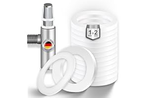 NIMA PARTS Fitschenringe – 60 Stück – Made in Germany – Unterlegscheiben für Zimmertüren (1mm + 2mm)