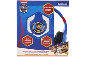 Lexibook Premium Stereo Headphones - Paw Patrol