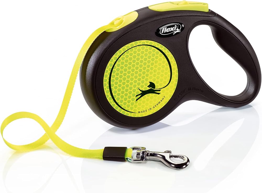 Flexi New Neon M Beden 5MT Şerit Tasma